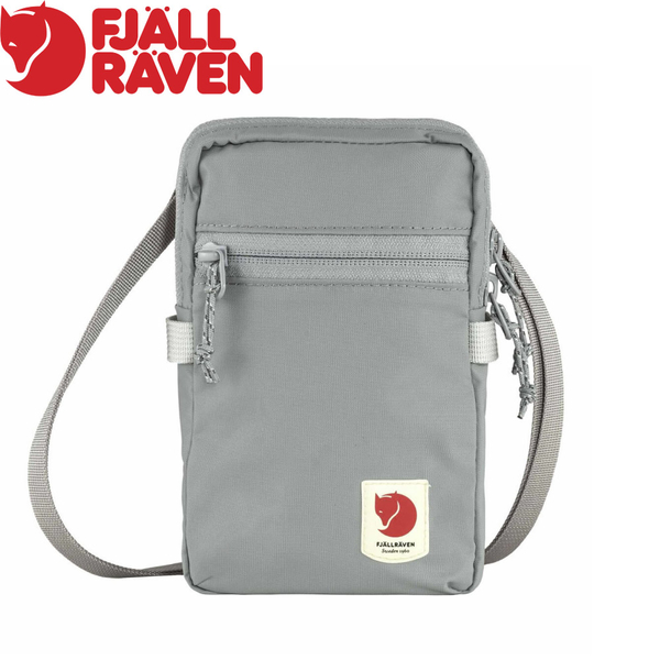 【Fjallraven 小狐狸 High Coast Pocket旅行隨身袋《鯊魚灰》】F23226/斜背包/小背包