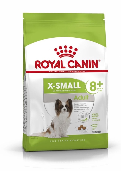 Royal Canin 法國皇家 XSA+8 迷你型熟齡犬8+歲專用乾糧 1.5kg『寵喵樂旗艦店』