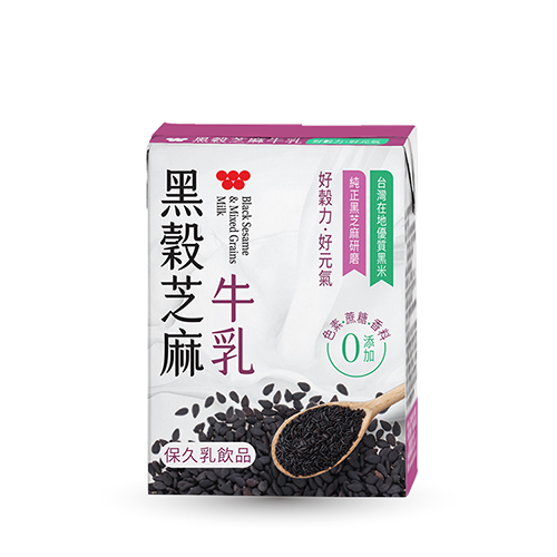 味全黑穀芝麻牛乳200MLx6入【愛買】 product thumbnail 2