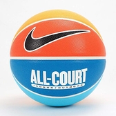 Nike Everyday All Court 8P [N100436985307] 籃球 7號球 耐磨 溝紋深 橘藍