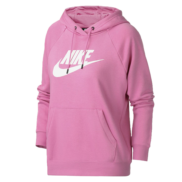 【現貨】NIKE Pullover Hoodie 女裝 長袖 連帽 帽T 休閒 粉【運動世界】BV4127-693