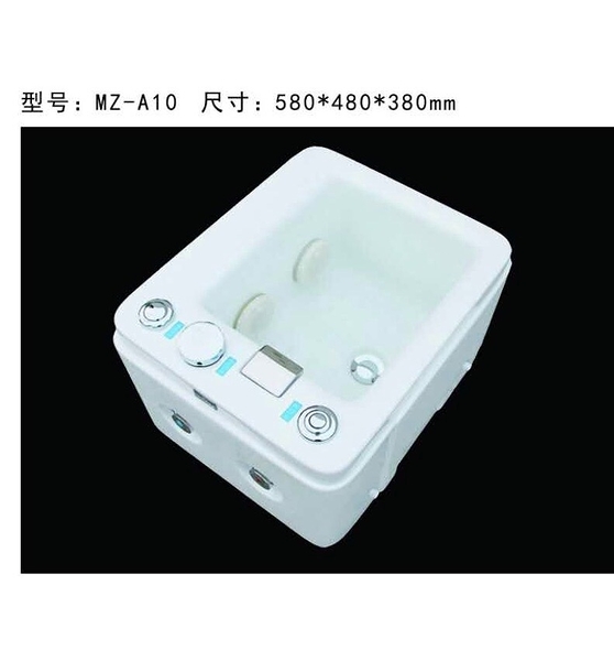 【麗室衛浴】新款上市C-761-2 附雙噴按摩功能 水底燈 臭氧消毒 壓克力養身泡腳盆 洗腳盆