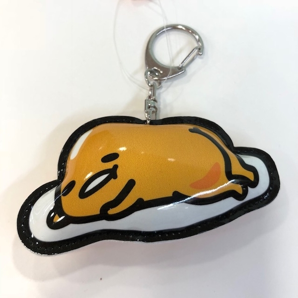 【震撼精品百貨】蛋黃哥Gudetama~GUDETAMA鑰匙圈-趴