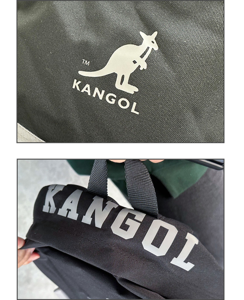 KANGOL 英國袋鼠 後背包 學院風LOGO 大容量 大學包 雙肩包 63258743 得意時袋 product thumbnail 6