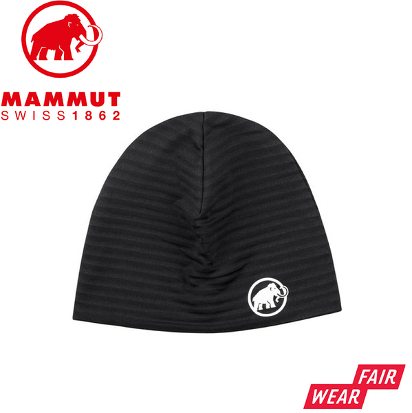 【MAMMUT 長毛象 Taiss Light Beanie 輕便保暖帽《黑》】1191-01071/休閒帽/毛帽