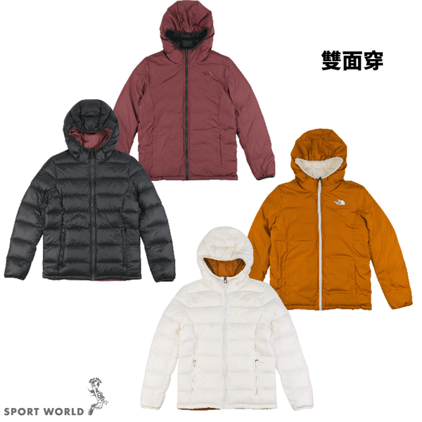 The North Face 女裝 羽絨外套 雙面穿 拉鍊口袋【運動世界】NF0A5AY282R/NF0A5AY29P6 product thumbnail 2