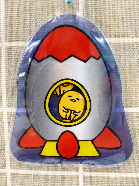 【震撼精品百貨】蛋黃哥Gudetama~三麗鷗蛋黃哥造型吊飾/鑰匙圈-火箭#04820 product thumbnail 3