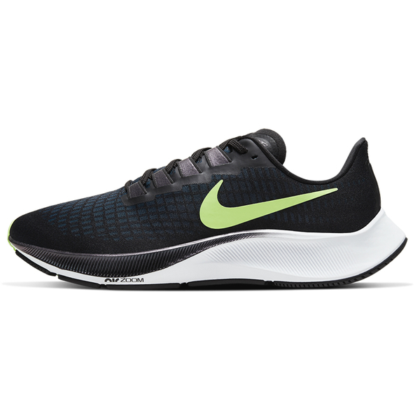 NIKE AIR ZOOM PEGASUS 37 男鞋 慢跑 氣墊 訓練 休閒 黑 綠【運動世界】BQ9646-001 product thumbnail 2