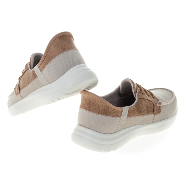 SKECHERS ON-THE-GO FLEX 女 健走鞋 休閒鞋 樂福鞋 穿搭 卡其 136536TPE product thumbnail 5