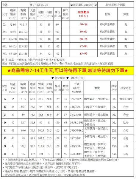 現貨時尚超彈力高腰雙釦牛仔褲鉛筆褲長褲緊身褲中大尺碼5碼~5XL【55-17-825843-22】ibella 艾貝拉 product thumbnail 2