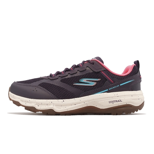 Skechers Go Run Trail Altitude Wide 越野 跑鞋 女 寬楦 防潑水 128205WPLUM