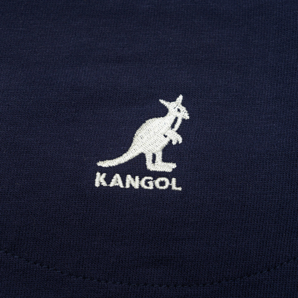 KANGOL 長袖 深藍 胸口刺繡小LOGO 微高領 薄長 中性 6255101780 product thumbnail 7