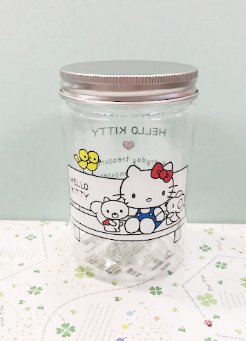 【震撼精品百貨】Hello Kitty_凱蒂貓~KITTY置物收納罐-長椅#06229 product thumbnail 2