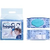 Hoppi 嬰兒冰川水濕紙巾(經濟包)80抽x8包-箱購