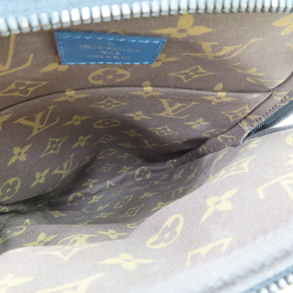 【二手名牌BRAND OFF】LOUIS VUITTON LV 路易威登 藍色 原花 PVC塗層帆布 Avenue MM 單肩包 M23782 product thumbnail 5