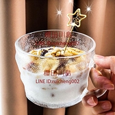 玻璃杯子透明家用早餐杯簡約高顏值水杯帶把手牛奶杯【櫻田川島】