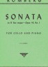 二手書R2YB§大提琴&鋼琴琴譜《Romberg-Sonata in B maj