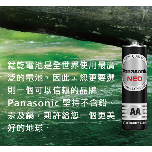 Panasonic 國際牌 黑色錳乾電池-3號/4號(16入)【愛買】 product thumbnail 4