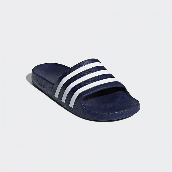 ADIDAS 愛迪達 ADILETTE AQUA 藍白 夏日 拖鞋 穿搭 男 F35542