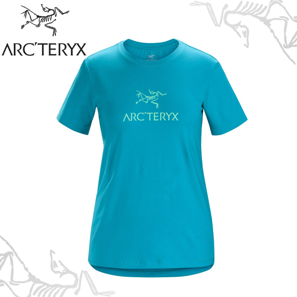 【ARC TERYX 始祖鳥 女 Arc'word T-shirt 休閒Tee《冰河綠》】24023/短袖T恤/運動衫/透氣