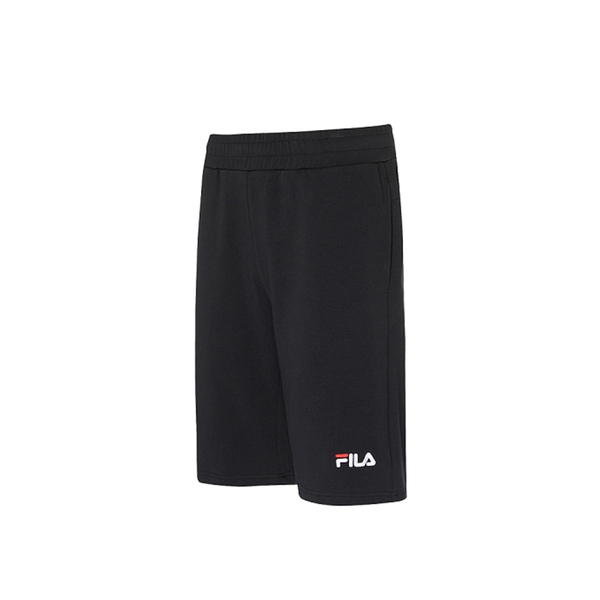 FILA 男款 針織短褲 黑色 1SHV-5454-BK【KAORACER】 product thumbnail 2