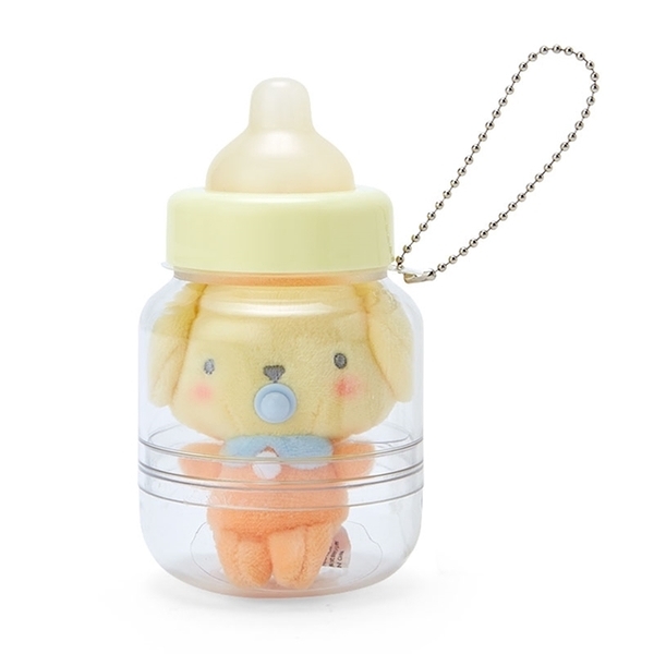 【震撼精品百貨】布丁狗 Pom Pom Purin ~日本SANRIO三麗鷗 布丁狗造型瓶中玩偶吊飾 (奶瓶款)*74664