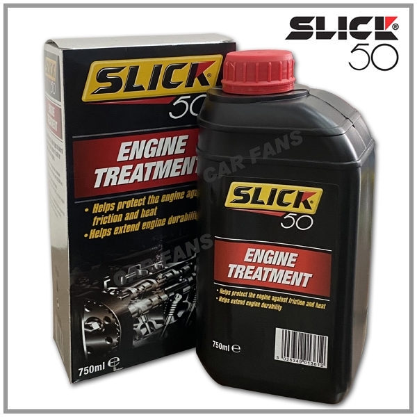 【愛車族】SLICK50 司力克威 引擎保護劑 (銀) 750ml 1600cc~3000cc車輛用