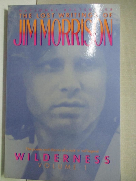 【書寶二手書T4／原文小說_GQZ】Wilderness: The Lost Writings of Jim Morrison_Morrison， Jim