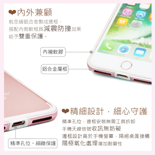 三麗鷗 Kitty iPhone XS Max 6.5吋施華彩鑽鋁合金屬框手機殼-美妝凱蒂 product thumbnail 5