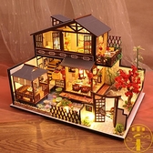 diy小屋手工制作小房子古建筑模型拼裝玩具【雲木雜貨】