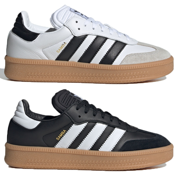 Adidas SAMBA XLG 休閒鞋 男鞋 女鞋 皮革 厚底 膠底 白/黑【運動世界】IE1377/IE1379 product thumbnail 2