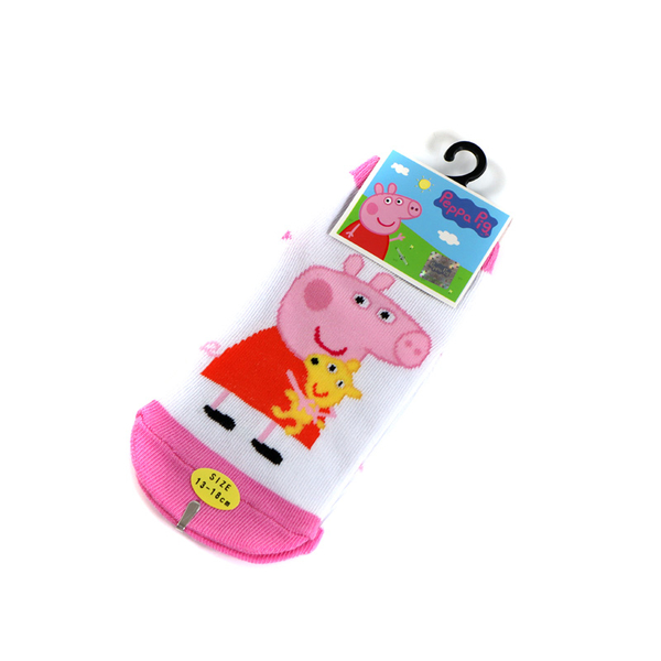 粉紅豬小妹 佩佩豬 Peppa Pig 兒童短襪 童襪 PG01 product thumbnail 2