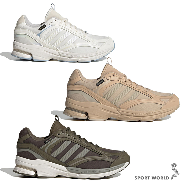 Adidas 男鞋 女鞋 慢跑鞋 Spiritain 2000 GORE-TEX 防水 白/沙/綠【運動世界】IE6060/IF9080/IF9079