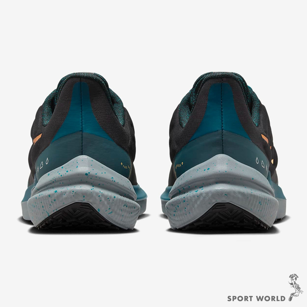 Nike 男鞋 慢跑鞋 防潑水 Winflo 9 Shield 黑藍綠【運動世界】DM1106-002 product thumbnail 5