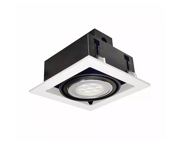 【燈王的店】LED AR111 7W 崁燈 白框 白光/黃光/自然光 TYL14-7W