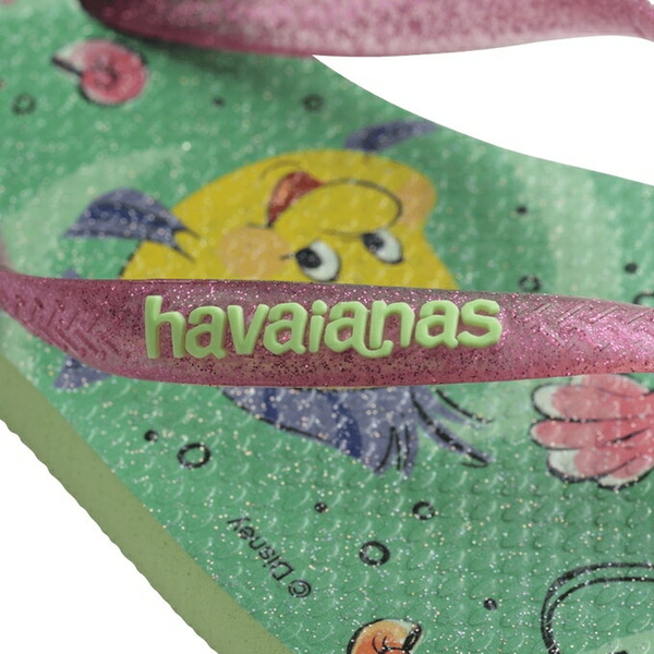 havaianas 哈瓦士 巴西人字拖 兒童款/女款 Slim princesas 小美人魚 拖鞋 夾腳拖【南風百貨】 product thumbnail 6