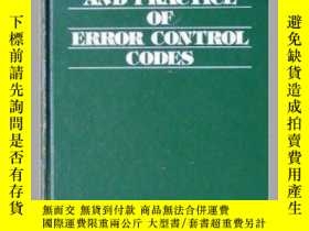 二手書博民逛書店Theory罕見And Practice Of Error Control CodesY364682 Rich