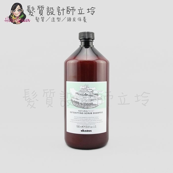 立坽『頭皮調理洗髮精』海泰公司貨 Davines特芬莉 新自然生機 深層淨化洗髮露1000ml IS07