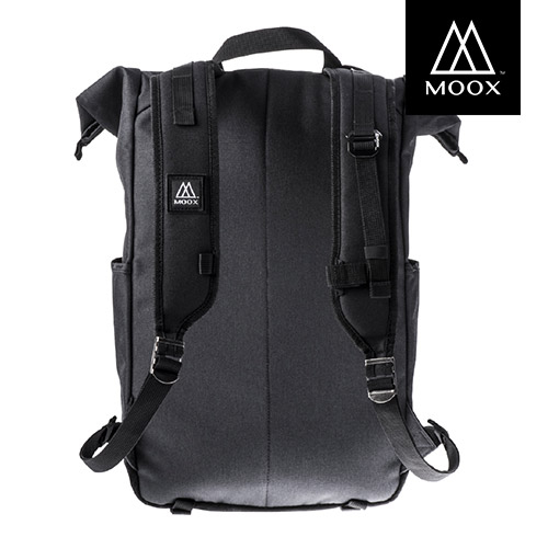 【澳洲穆克斯MOOX】 A3BB CONVERT 多功能防潑水探險後背包(15.6"/12") 雙層筆電包 深夜黑 product thumbnail 5