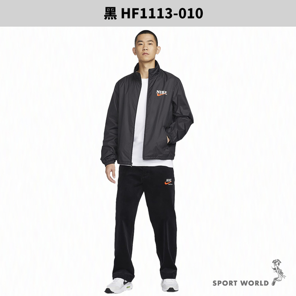 Nike 立領外套 男裝 梭織 寬鬆 黑【運動世界】HF1113-010 product thumbnail 5