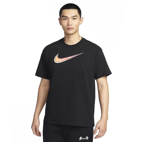 NIKE AS LBJ M NK TEE M90 SU24 黑色 短袖 短T 男 休閒 籃球 FV8407-010