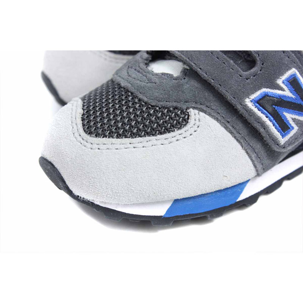 New Balance 運動鞋 魔鬼氈 黑灰色 童鞋 IV574LB1-W no034 product thumbnail 6