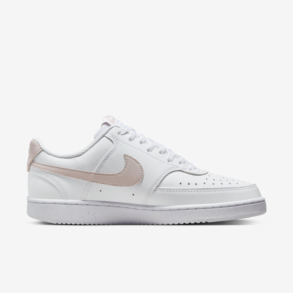 NIKE Court Vision Low 女 白粉紫 運動 低筒 休閒 休閒鞋 穿搭 DH3158-109 product thumbnail 2