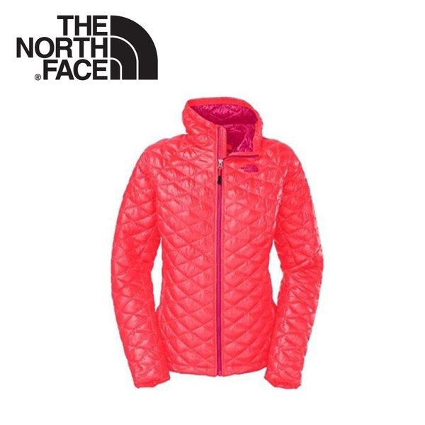 【The North Face 女 TB保暖兜帽外套《紅毛丹粉》】C774/羽絨外套/保暖外套/防風外套