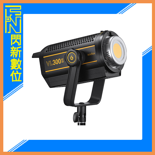 Godox 神牛 VL300II 二代 白光 室內 室外兩用 LED燈 補光燈(VL300 II,公司貨)