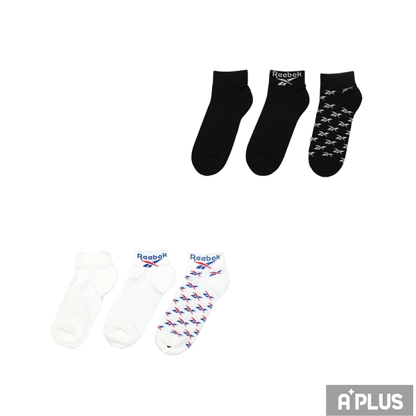 REEBOK 短襪CL FO Ankle Sock 3P 三入-GD1030