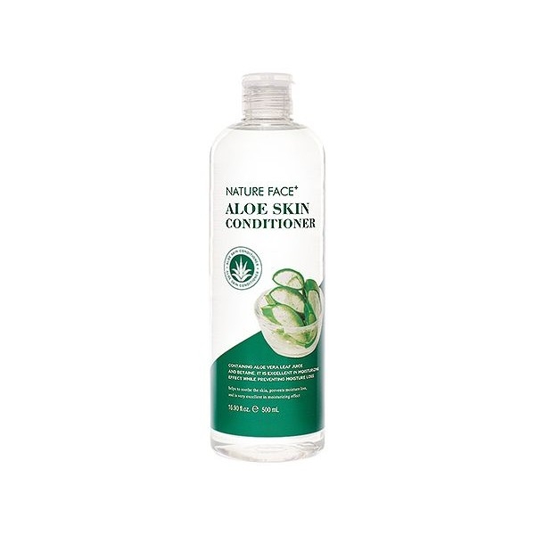 韓國 Nature Face+ 蘆薈保濕舒緩化妝水(500ml)【小三美日】