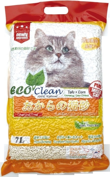 【單包】ECO艾可 豆腐貓砂7L(3.18kg) 多倍纖維 快速吸收 吸水力強 貓砂『寵喵樂旗艦店』 product thumbnail 4