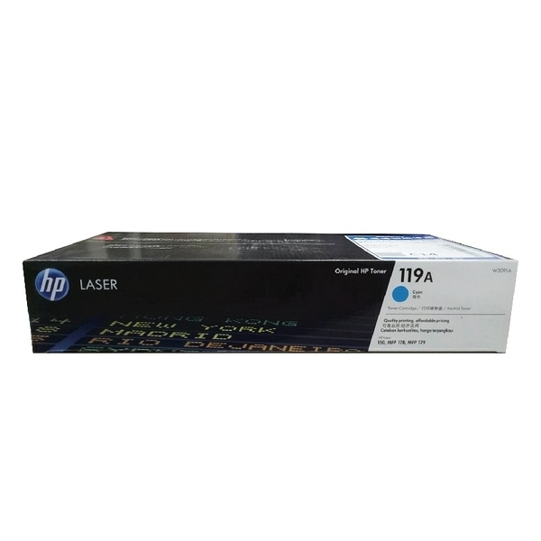 HP 119A W2091A 原廠藍色碳粉匣 適用CLJ 150a/150nw/178nw