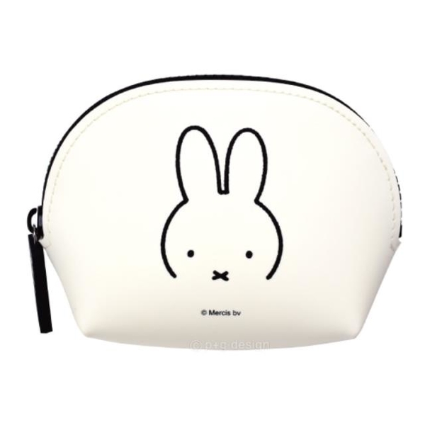 小禮堂 Miffy 米飛兔 矽膠半圓化妝包 (大臉款) product thumbnail 3